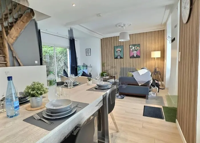 Confort Et Convivialité Au Rendez-vous, Centre Angers-musset Apartamento Angers